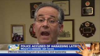 Mayor Says He Will Help Latinos By Eating Tacos! That's A Litte Bit Racist...(Drake Arm) Reaction!