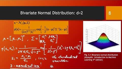 Multivariate normal distribution