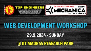 WEBSITE DEVELOPMENT WORKSHOP | TOP ENGINEERS | 29.9.2024