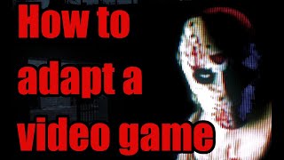 How to Make a Good Video Game Movie - Manhunt Movie Pitch