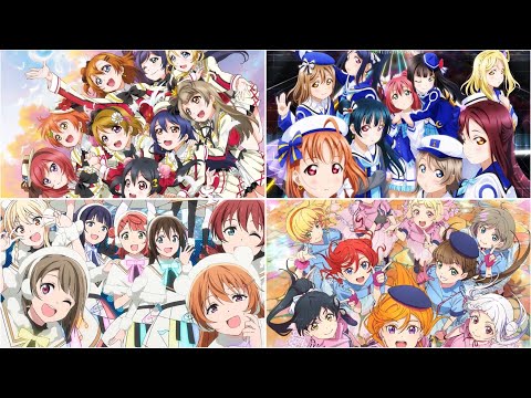 Love Live! S2 Opening Song (μ's x Aqours x Nijigasaki x