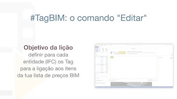 Vídeo Tutorial usBIM.viewer+ / #TagBIM: o comando "Editar" / ACCA software