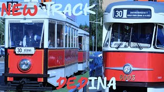 New tram track in Prague to Dědina | 22.10.2023