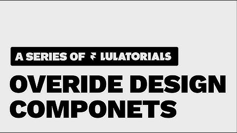 Override Your Design Components in Framer