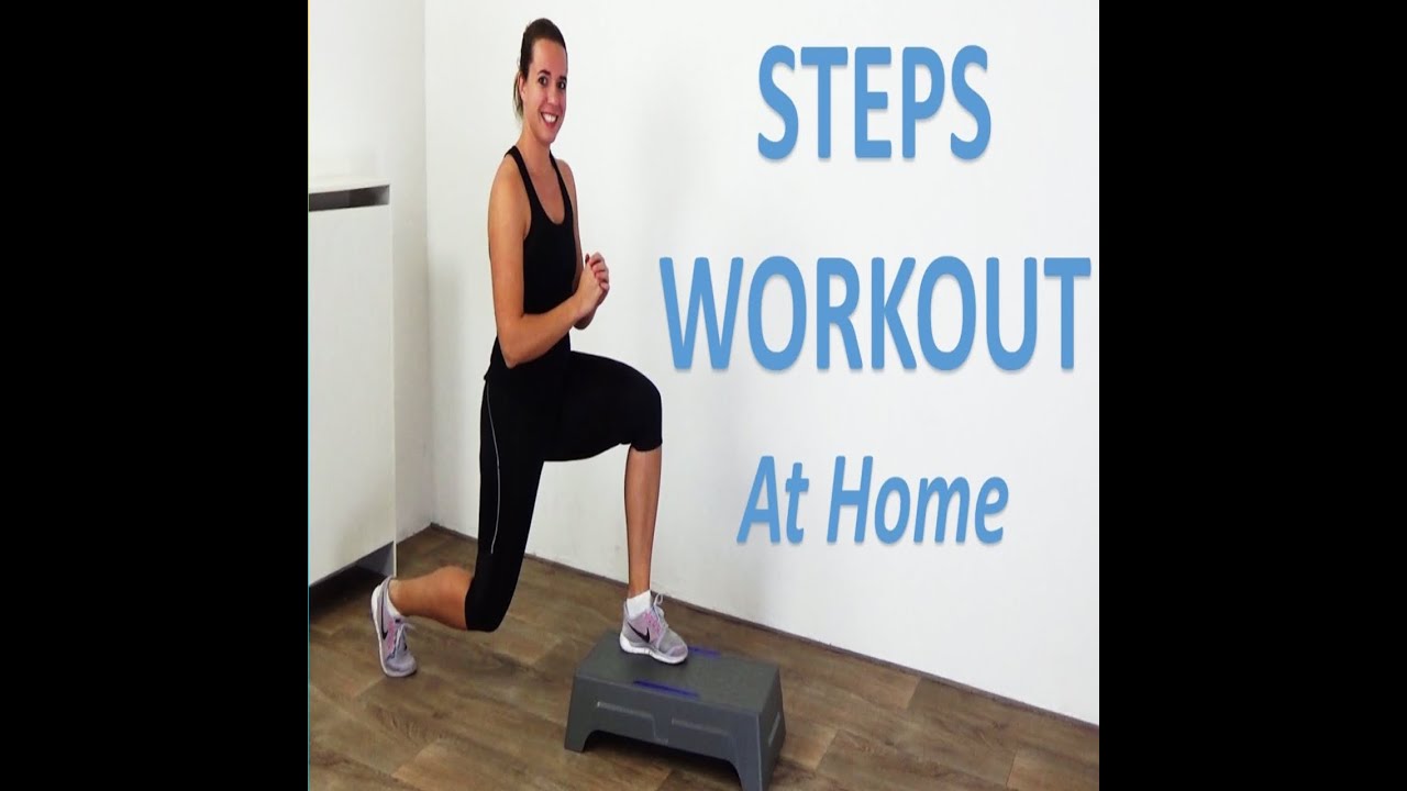 STEP WORKOUT AT HOME - YouTube
