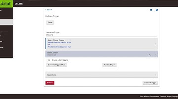 How to create a 1 time rule in hubitat