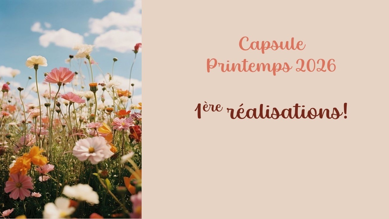 Printemps 2026   1ères réalisations