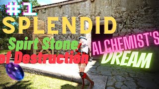 The FIRST Splendid Spirit Stone of Destruction is Born! -Alchemy Series(Black Desert Online Console)