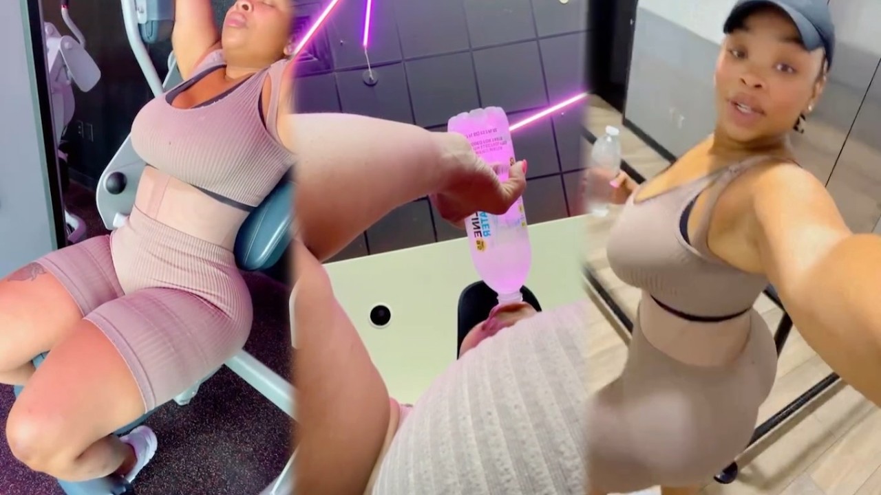 Gym🏋️‍♀️ Session With 🔥Therealbellatrice😍 Workout LIVE 8/17/2025