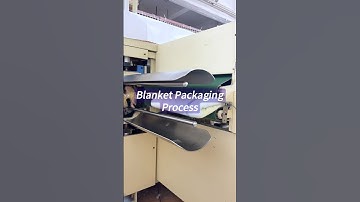 The Art of Blanket Packing: Behind the Scenes Process Revealed#YOURMOON#Blanket#comforter