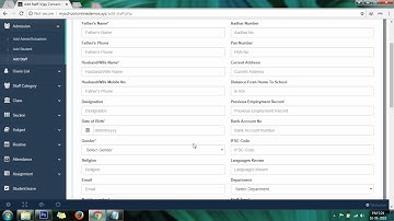 School Management System | ERP | Custom Software - Admin Part 1