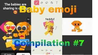 Baby emoji compilation #7