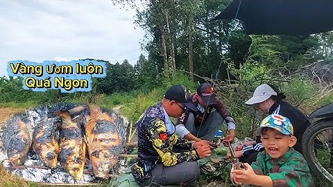 1 Ngày Câu Cá Nướng Cá Cùng AE và gia Đình Sẽ như thế nào #tsonvlog #fishing #vlog #fish 