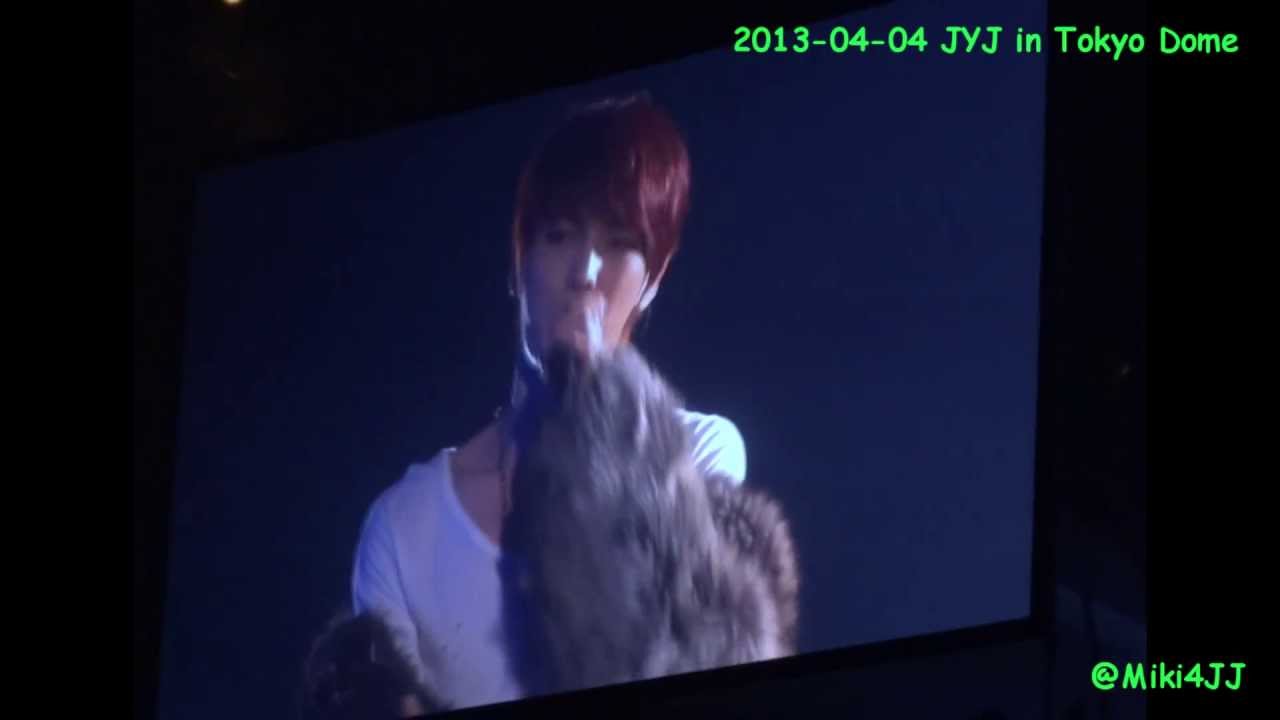 130404 JYJ in Tokyo Dome - Jaejoong solo ~ One Kiss