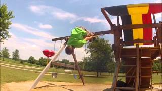 Slow Motion Swing Backflip 120Fps Nf Productions