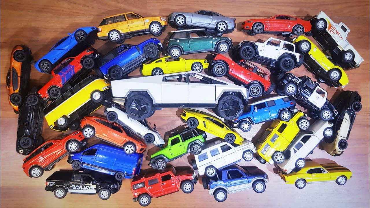 🚘🔥 Beast Collection of Diecast Model Cars #2 | Ft. Tesla Cybertruck | Asmr | Close-Ups