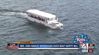 Sen. Josh Hawley proposes duck boat safety bill