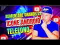 Come INGRANDIRE le ICONE di un TELEFONO ANDROID 📱🔍