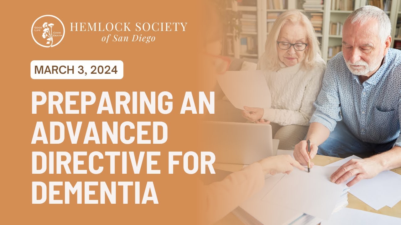 Preparing an Advance Directive for Dementia