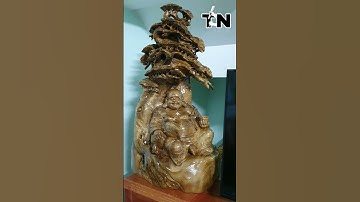 Trọng Nguyễn | Tượng Di Lặc Ngồi Gốc Cây Tùng | #Shorts