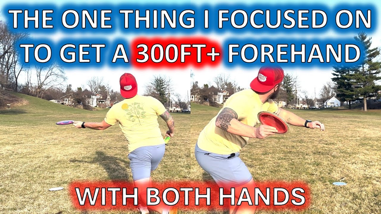 Learning to Sidearm / Forehand in Disc Golf? This tip helped me learn