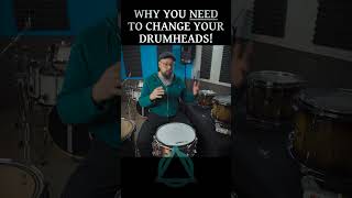 WHY you NEED to change your DRUMHEADS! #Shorts