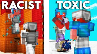 Destroying A Racist And Toxic Minecraft Server