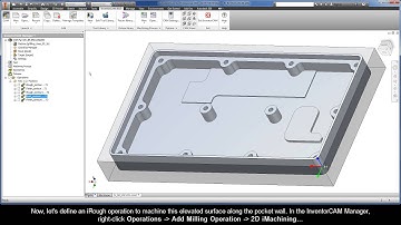 InventorCAM iMachining Getting Started: The Tool definition and its effects on iMachining