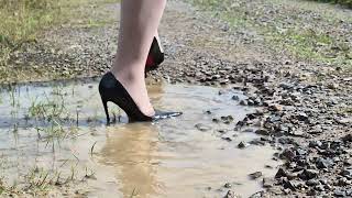 High Heels Casual Walking... And Muddy Playing...
