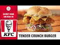 Checkout Basket KFC Secret Menu Item Tender Crunch Burger