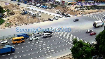 The Shooting Effect of P2P 1080P ONVIF Network IP Camera IPR1624X and IPR1625X