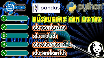 🐼 ¿Cómo filtrar sobre columnas usando listas? | contains, match, startswith, endswith | Python