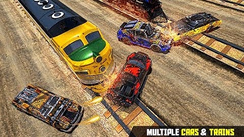 Train Derby Demolition: Car Destruction Sim - Gameplay