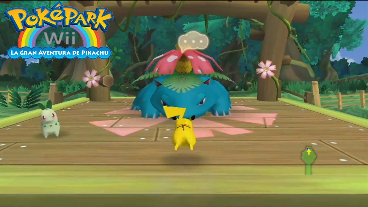 PokéPark Wii La Gran Aventura de Pikachu Capitulo 1 Los Megarretos Vuelven a Zona Verde PokéPark Wii La Gran Aventura de Pikachu Capitulo 1 Los Megarretos Vuelven a Zona Verde