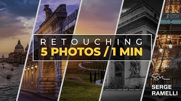 Retouching 5 photos in 1 minute with Brand New Lightroom Classic Presets