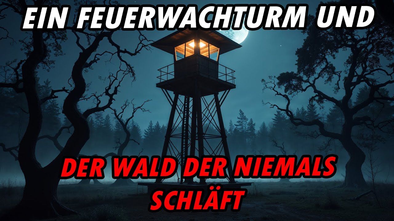 Ein Feuerwachturm und der Wald der NIEMALS schläft | #gruselhörbuch #creepypasta |