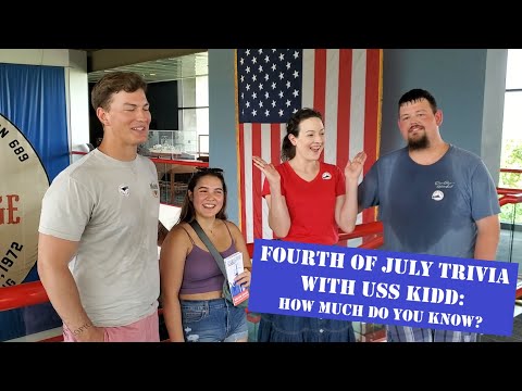 Strike A Rate - Fourth of July Trivia with USS KIDD - Ep 0002
