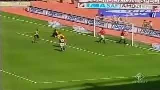 Serie A 2000-2001, day 34 Roma - Parma 3-1 (Totti, Montella, Batistuta, Di Vaio)