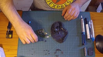 Logitech M570 Trackman/Trackball Repair/Reparatur/Fix