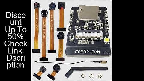 Original Ai ESP32 CAM with OV2640 Camera Module Kit 8MB PSRAM 2.4G WIFI 66 120 160 Degrees 650nm 850