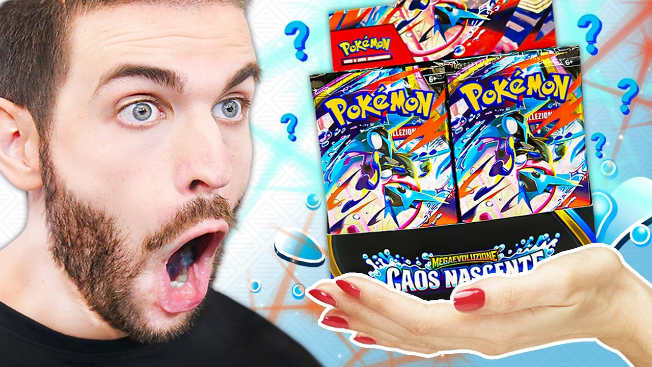 APRO IL NUOVO BOX DA 36 BUSTINE POKEMON CAOS NASCENTE! - YouTube