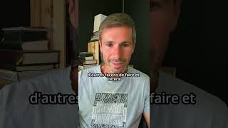 Tu nes pas vide, tu as tout rejeté.