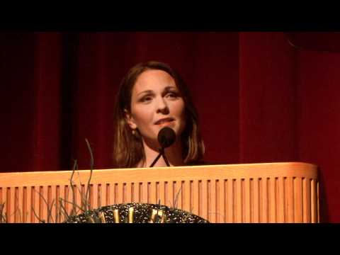 Kelli Williams Presents the Vanguard Award to Fox Entertainment Group at The Legacy Awards 2010