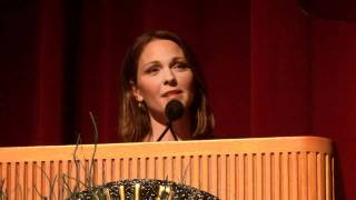 Kelli Williams Presents the Vanguard Award to Fox Entertainment Group at The Legacy Awards 2010