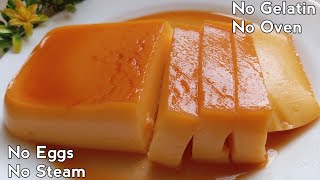 Caramel Custard Pudding | only 3-Ingredients | Easy and Delicious Dessert Recipe