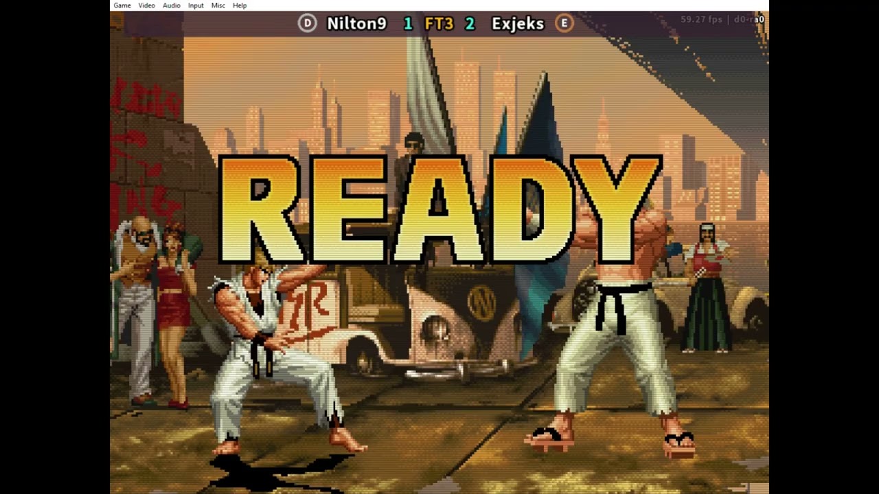 (ARCADE) KOF 98 Online Match FT3 - I lost this match but i did fine play -