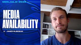 Jamie Oleksiak on Joining the Vancouver Canucks (Jul 6 2026)