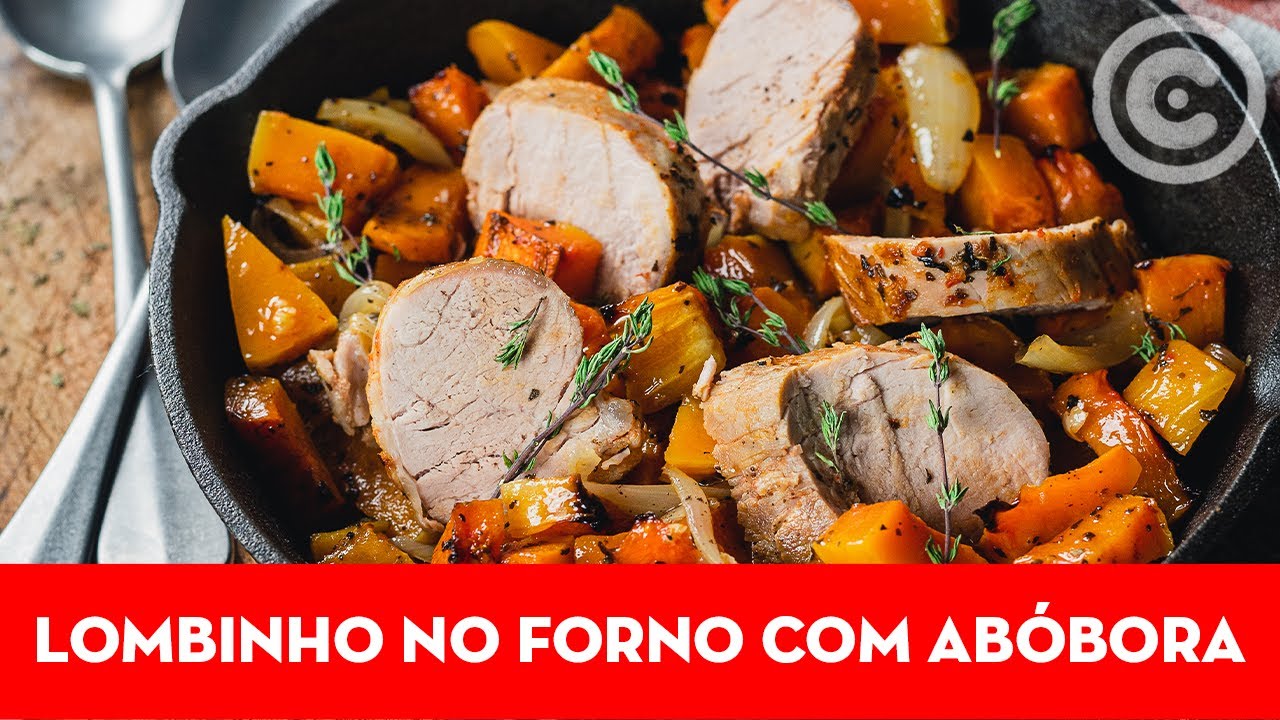 Lombinho no Forno com Abóbora: Tenro e Saboroso