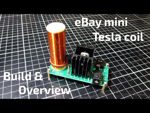 Mini Tesla Coil Kit Speaker Spark Neon Excite – Flux Workshop