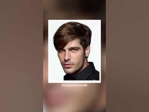 Стрижки для мужчин с высоким лбом! - YouTube